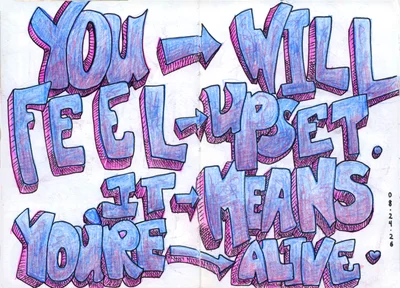 it means you're alive