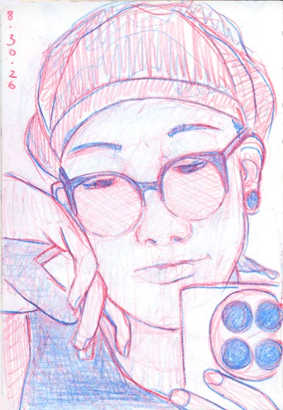 self portrait after being catcalled